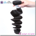 Qingdao Haiyi cheveux Products Co. cheveux péruviens lâche ondulés cheveux remy